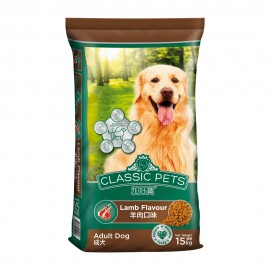 [缺貨] Classic Pets 加好寶 風味羊肉成犬配方 15KG *需購買2包或以上才能送貨